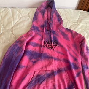 Vans Purple and Pink Small Hoodie